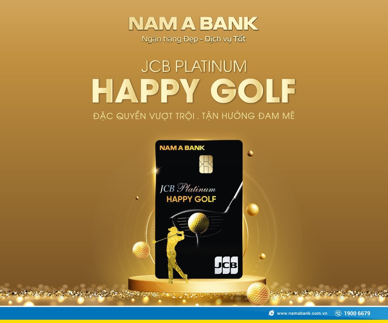 Thẻ tín dụng JBC Platinum NAM A Bank