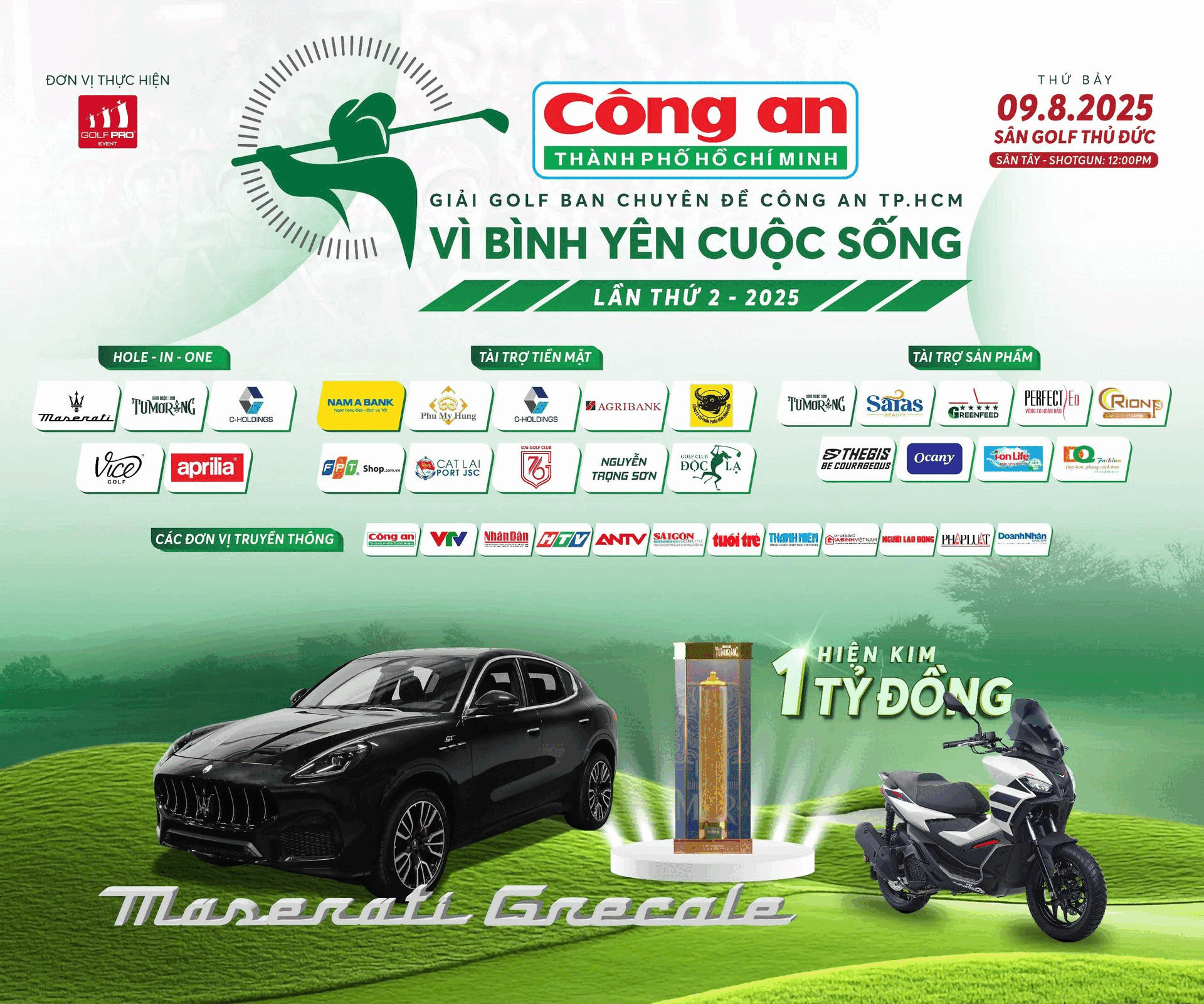 Golf Vì Bình Yên Cuộc Sống