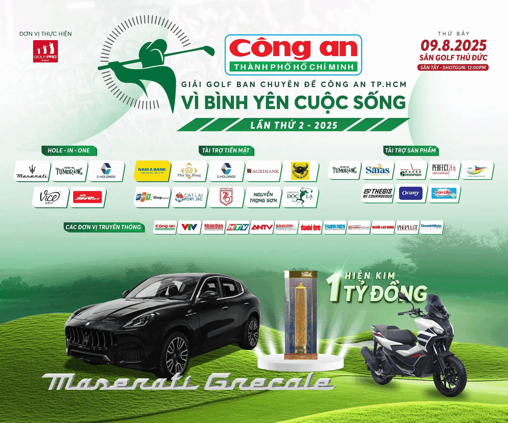 Golf Vì Bình Yên Cuộc Sống