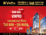 Mua hàng VinPro Nguyễn Chí Thanh, nghỉ dưỡng Vinpearl