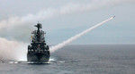 Nga triển khai tàu tên lửa Moskva ngoài khơi Syria