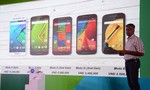 Motorola quay lại thị trường Việt với 5 mẫu điện thoại