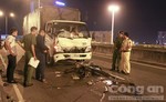 Nam thanh niên tông trực diện xe tải, tử vong tại chỗ