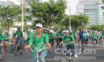 Hàng ngàn bạn trẻ cùng đạp xe vì môi trường xanh 2015