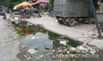 Ô nhiễm nghiêm trọng tại trung tâm thị trấn Cầu Giát