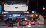 Vụ xe tải cuốn 4 xe máy: Một nạn nhân tử vong