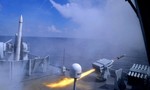 Clip tàu Trung Quốc phóng hàng loạt tên lửa ở Biển Đông