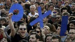 Dân Hy Lạp biểu tình rầm rộ trước thềm trưng cầu dân ý