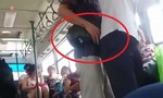 Clip tên trộm móc túi trên xe buýt đông người