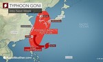 Hai siêu bão tiến vào châu Á