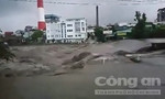 Clip lũ tràn đập tràn nhà máy nhiệt điện Uông Bí