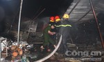 Cháy chợ Tứ Hạ, gần 100 gian hàng bị thiêu rụi
