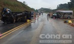 Xe khách va chạm xe tải trên cao tốc Nội Bài-Lào Cai,  nhiều người thương vong