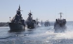 Nga tập trận hải quân tại khu vực Syria