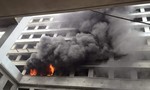 Cháy lớn tại bệnh viện Nhiệt Đới đúng ngày đầu năm 2016