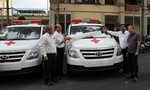 Bắt đầu hành trình trao tặng 10 xe cứu thương