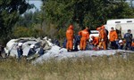Máy bay quân sự rơi tại Nga, nhiều người may mắn sống sót