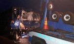 Tài xế ngủ gục thoát chết sau tai nạn trên cao tốc TP. HCM -Trung Lương