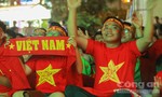 TP.HCM: Cổ động viên hò reo hết mình cho đội tuyển Việt Nam