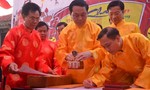 Đại tướng Trần Đại Quang dự lễ khai bút, khai ấn đầu xuân