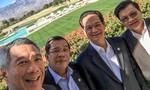 Thủ tướng Singapore Lý Hiển Long khoe ảnh selfie cùng Thủ tướng Nguyễn Tấn Dũng tại Mỹ