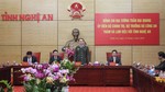 Bộ trưởng Trần Đại Quang thăm và làm việc tại Nghệ An
