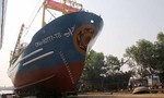 Hạ thủy tàu vỏ thép đầu tiên tại Đà Nẵng