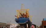 Hạ thủy tàu cá vỏ thép đầu tiên của tỉnh Quảng Nam ra đánh bắt ở Hoàng Sa- Trường Sa