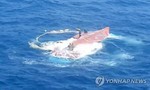 Tàu cá Hàn Quốc lật trên biển, 6 thuyền viên Việt Nam mất tích