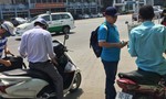 Tài xế xe ôm Grabbike liên tục bị hành hung tại khu vực sân bay Tân Sơn Nhất
