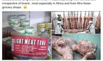 Trung Quốc bác cáo buộc xuất khẩu…thịt người