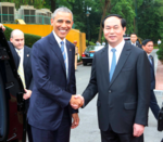 Tổng thống Obama và Chủ tịch nước Trần Đại Quang chứng kiến Vietjet air mua 100 máy bay Boeing