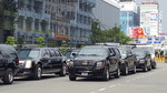 Hình ảnh công tác chuẩn bị đón Tổng thống Obama tại sân bay Tân Sơn Nhất