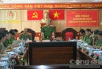 Thứ trưởng Bộ Công an Nguyễn Văn Thành làm việc tại Đắk Lắk