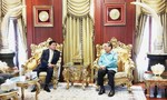 Đoàn đại biểu cấp cao TP.HCM thăm nguyên lãnh đạo Đảng, Nhà nước Lào