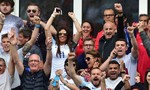 Vợ tiền đạo Jamie Vardy vui mừng sau chiến thắng ngoạn mục của đội tuyển Anh