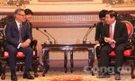 Chủ tịch UBND TP Nguyễn Thành Phong tiếp đón Thống đốc Bang Nam Úc