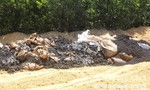 Hơn 100 tấn chất thải Formosa được chôn đầu nguồn của đập nước dân sinh