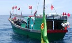 Biên phòng Quảng Bình đuổi 6 tàu cá Trung Quốc xâm phạm vào vùng biển Việt Nam