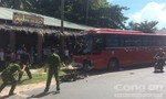 Xe máy đối đầu xe khách ở 'thủ đô Resort', 2 người tử vong
