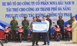 Doanh nghiệp tặng xe và tiền cho công an Đà Nẵng phục vụ phòng chống tội phạm