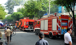 Cháy kho hàng của Co.opmart ở Sài Gòn, tiểu thương hoảng loạn