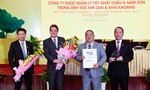 Tập đoàn Hoa Sen nhận giải Công ty quản lý tốt nhất châu Á 2016