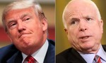 Bất đồng, tổng thống Trump cảnh cáo McCain ‘cẩn thận’