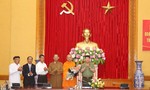 Thứ trưởng Bùi Văn Nam gặp mặt Đoàn đại biểu người có uy tín, chức sắc tôn giáo tỉnh Sóc Trăng