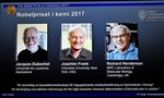 Nobel hóa học về tay 3 nhà khoa học phát triển kính hiển vi điện từ cryo