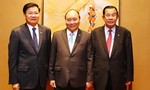 Thủ tướng Việt Nam, Lào, Campuchia gặp gỡ bên lề ASEAN-31