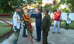 Bộ trưởng Tô Lâm đặt vòng hoa tại Tượng đài Hồ Chí Minh ở Cuba