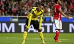 Aubameyang vô duyên, Dortmund thua trận
