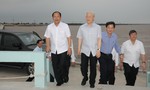 Tổng Bí thư Nguyễn Phú Trọng thăm nhà máy điện gió Bạc Liêu